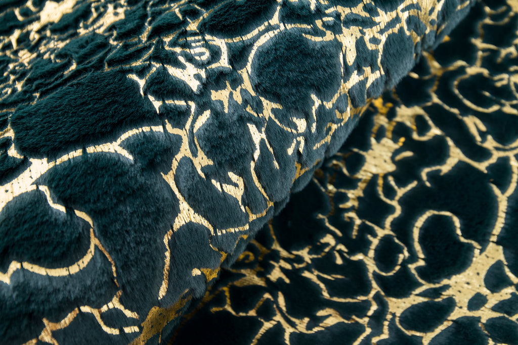 Golden Faux Fur Shine Cozy Shimmery Soft Fuzzy  Blanket/ Coverlet/ Quilt/ Throw/ Bedspread/ Bedcover