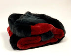 Luxurious Chinchilla Rabbit Faux Fur Throw Blanket