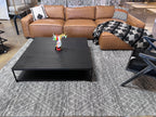 Hand Made, Loom Gray Silver Bohemian Design Rug