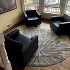 Handmade Abstract Patchwork Cowhide Area Rug PCH205