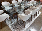 Leather Patchwork Cowhide Area Rug