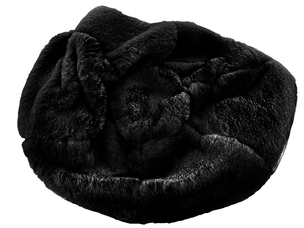 Style & Strength Ball – Chinchilla Faux Fur Seat for Home, Office & Exercise.