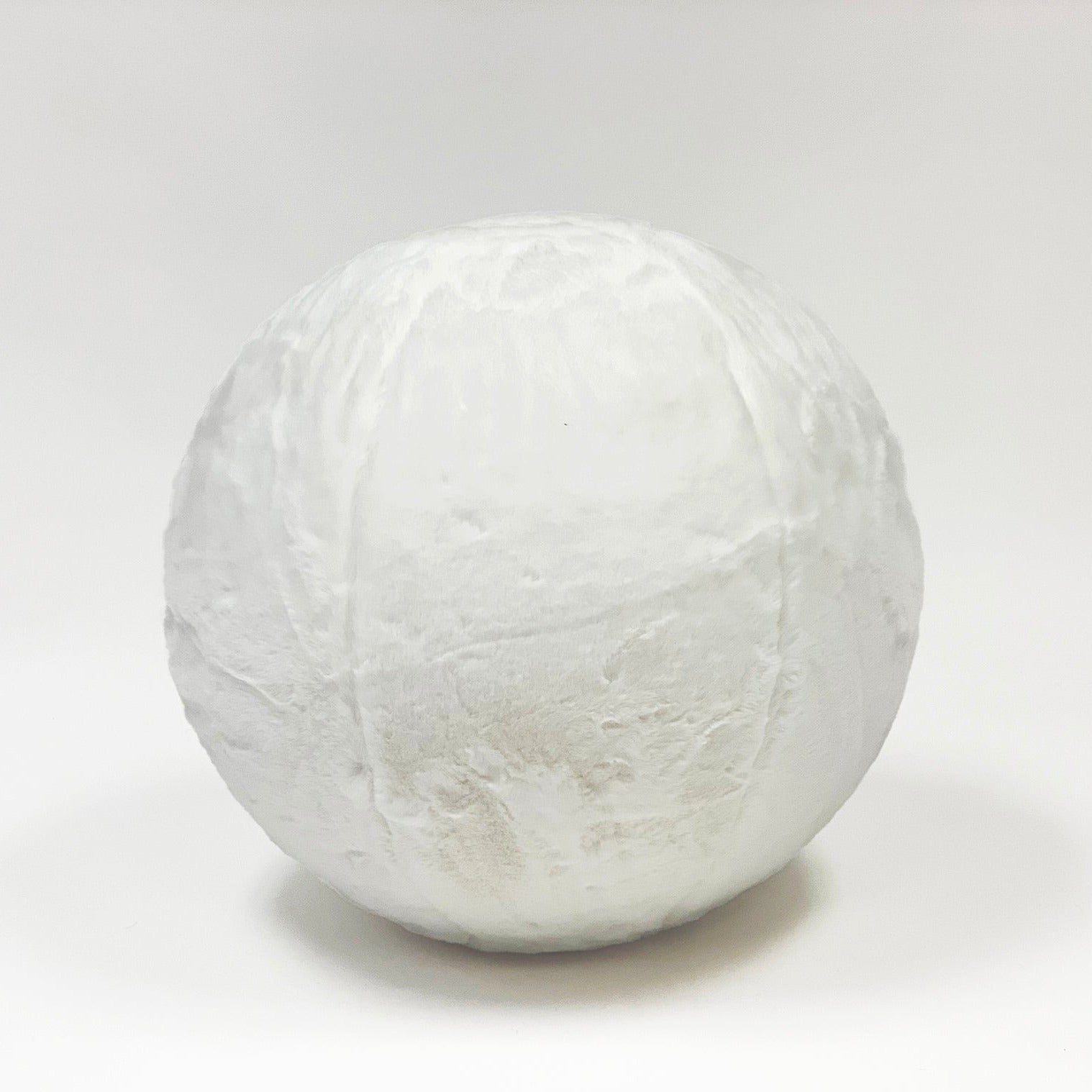 Style & Strength Ball – Chinchilla Faux Fur Seat for Home, Office & Exercise.